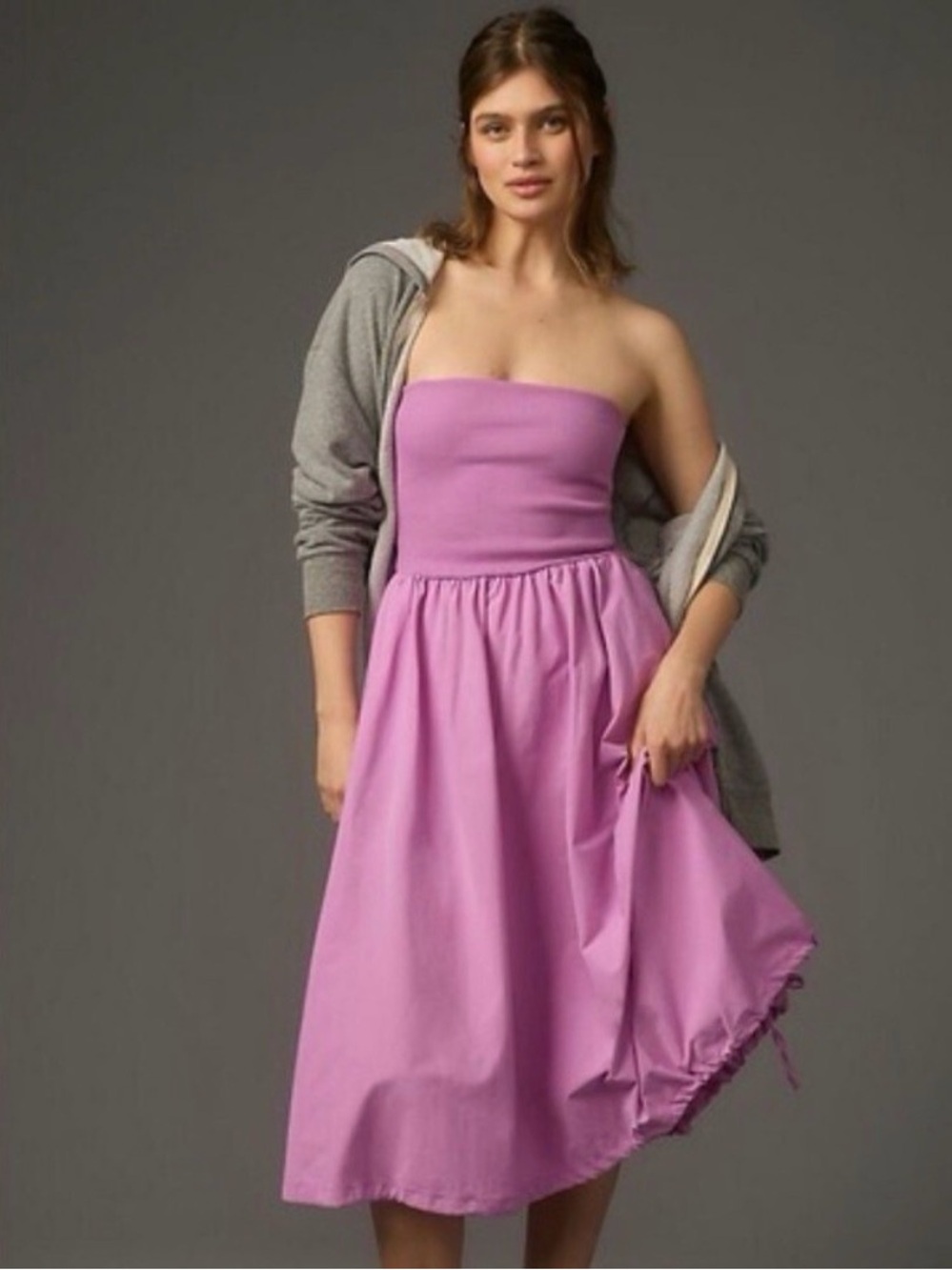 Daily Practice Strapless purple